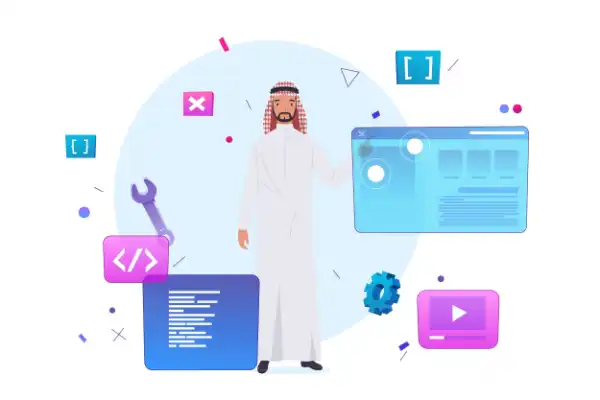 تصميم تطبيقات أندرويد و iOS ومواقع إلكترونية ومتاجر احترافية