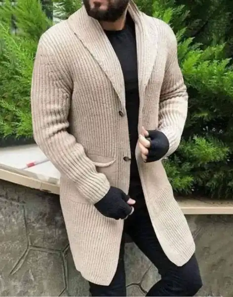 جاكيت رجالي تريكو بيجنن